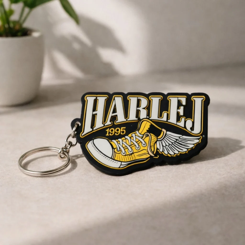 Przestrzenne breloki PVC 3D z własnym projektem