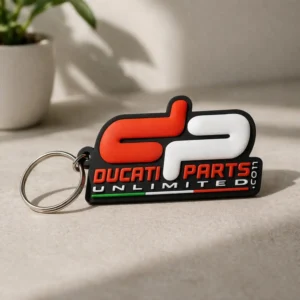 Brelok gumowy 3D z PVC na zamówienie z przestrzennym projektem