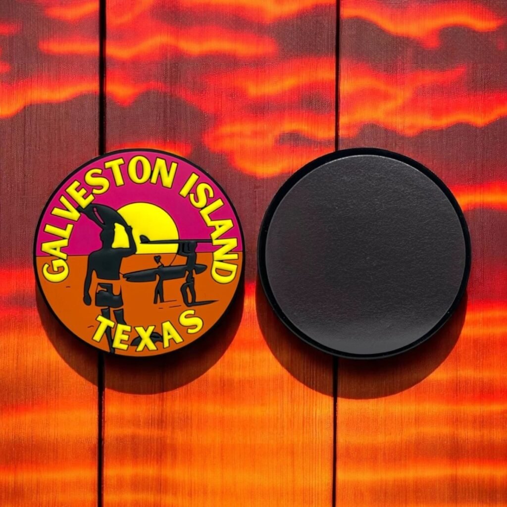 Personalizowane magnesy reklamowe z logo firmy wykonane z miękkiego PVC.