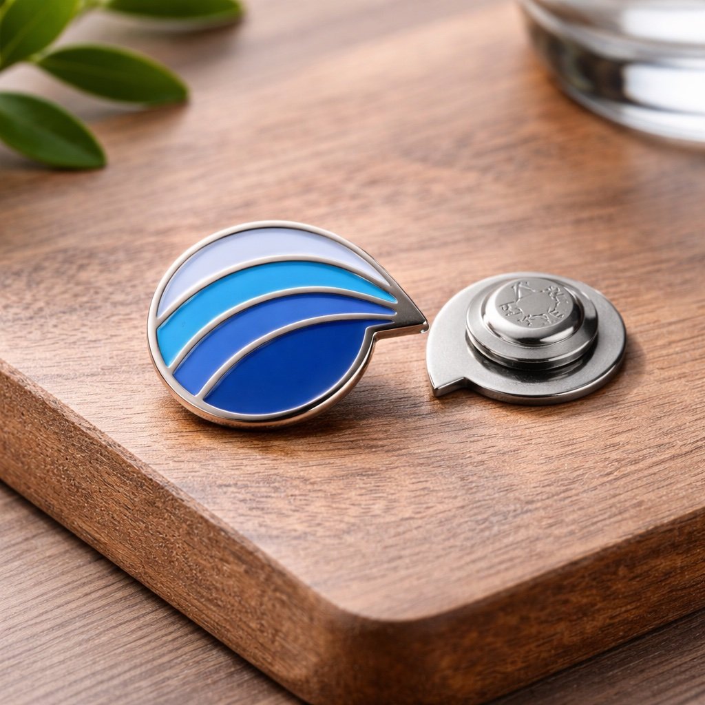 Przypinki magnetyczne z logo na zamówienie bez uszkadzania odzieży