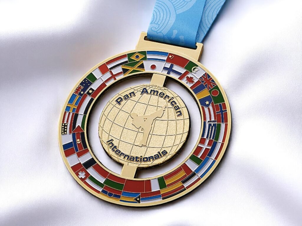 Medale na zamówienie z logo i projektem wydarzenia