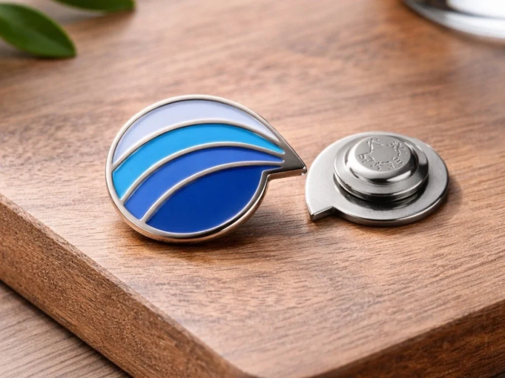 Przypinki magnetyczne z logo na zamówienie bez uszkadzania odzieży